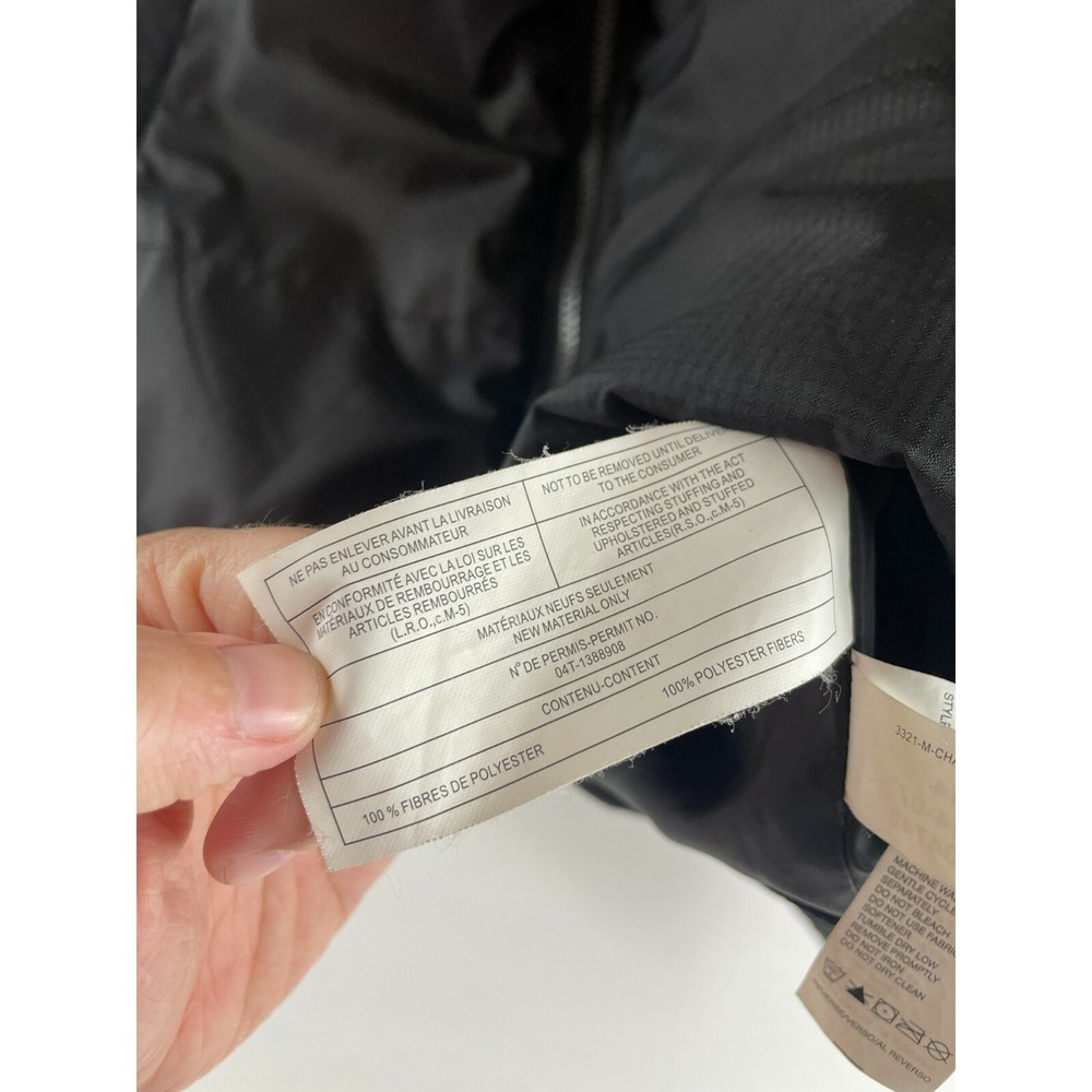 IZOD Perform Jacket Men's Size M Black Full Zip Down Alternative Insulated - Picture 7 of 7